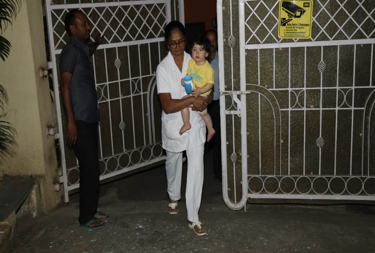 taimur ali khan and laksshya kapoor enjoy play date in Bandra