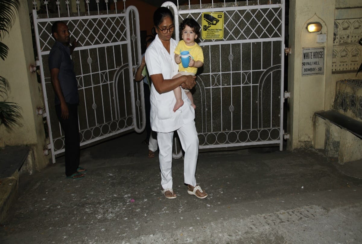 taimur ali khan and laksshya kapoor enjoy play date in Bandra