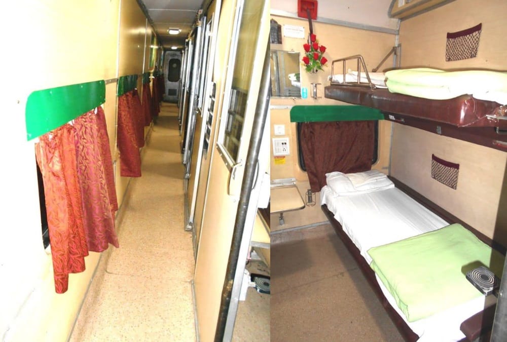 Train passengers get luxuries facility in Nanda Devi express