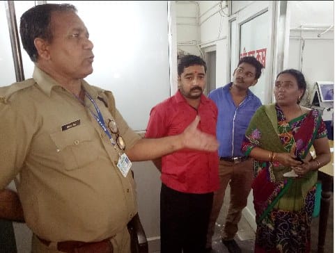 Loot with Aaganbadi worker