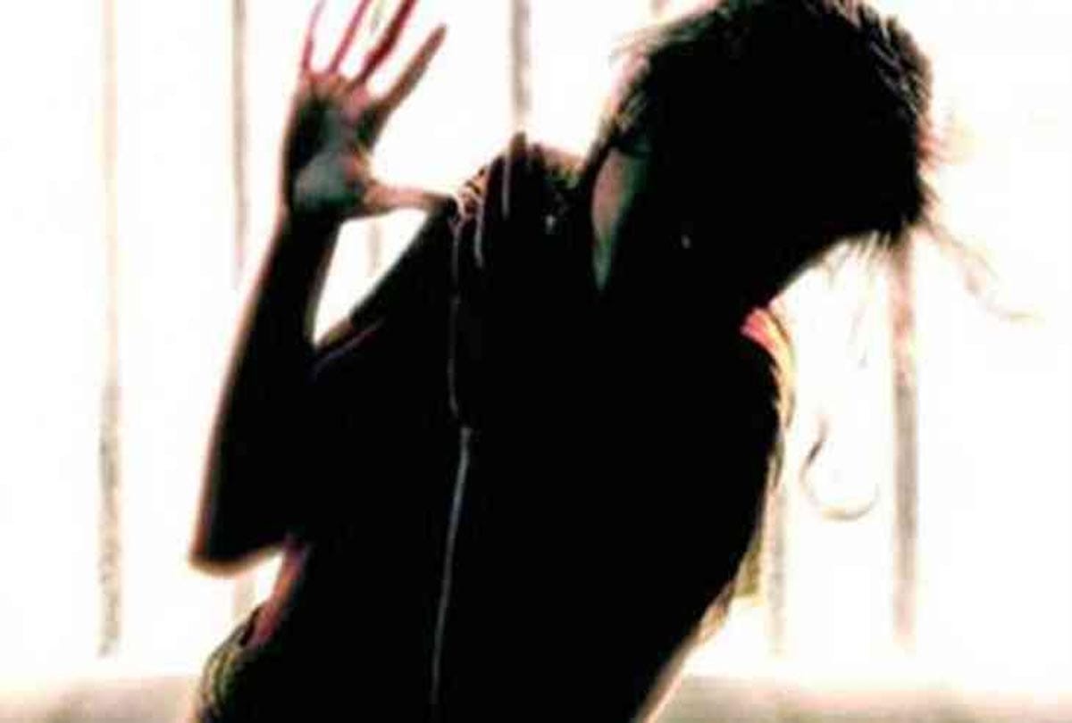 Brutally beaten pregnant woman