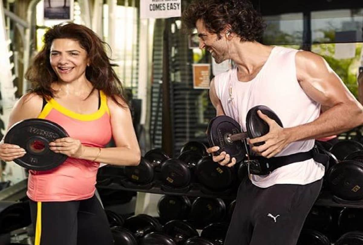 Hrithik Roshan Finds Fitness Freak Mother Pinkie Competion In Her Latest Video Lifting Weights