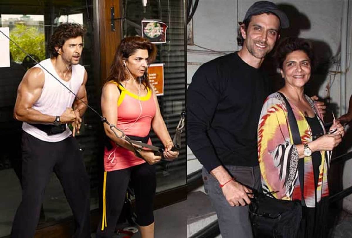 Hrithik Roshan Finds Fitness Freak Mother Pinkie Competion In Her Latest Video Lifting Weights