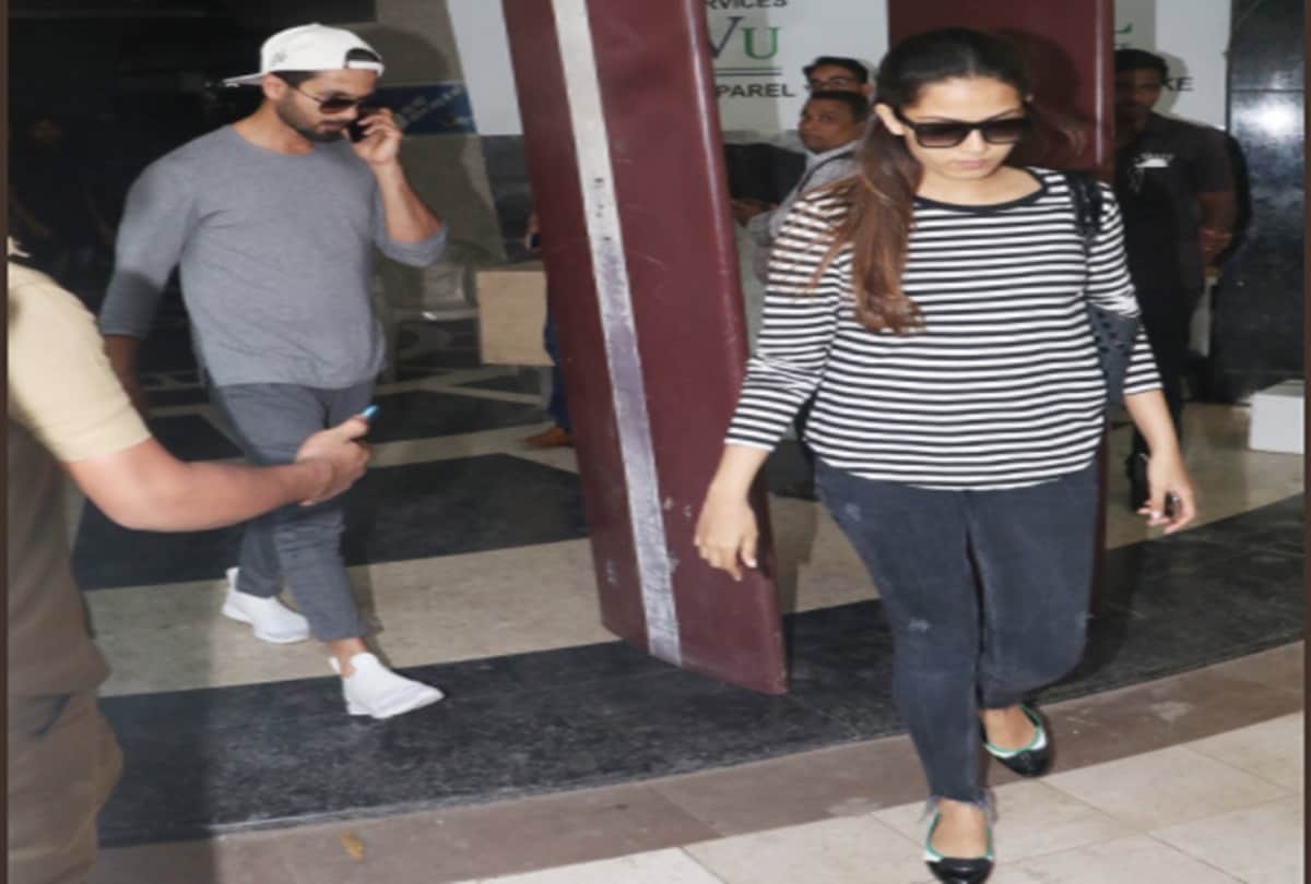Shahid Kapoor And Mira Rajput Spotted Outside Clinic Are They Planning Second Baby 