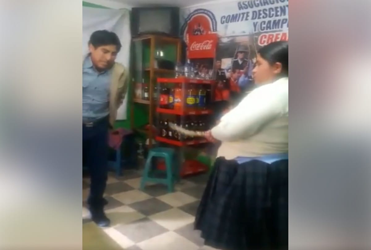Peru has unique marriage tradition where groom has to be beaten up by his future mother in law