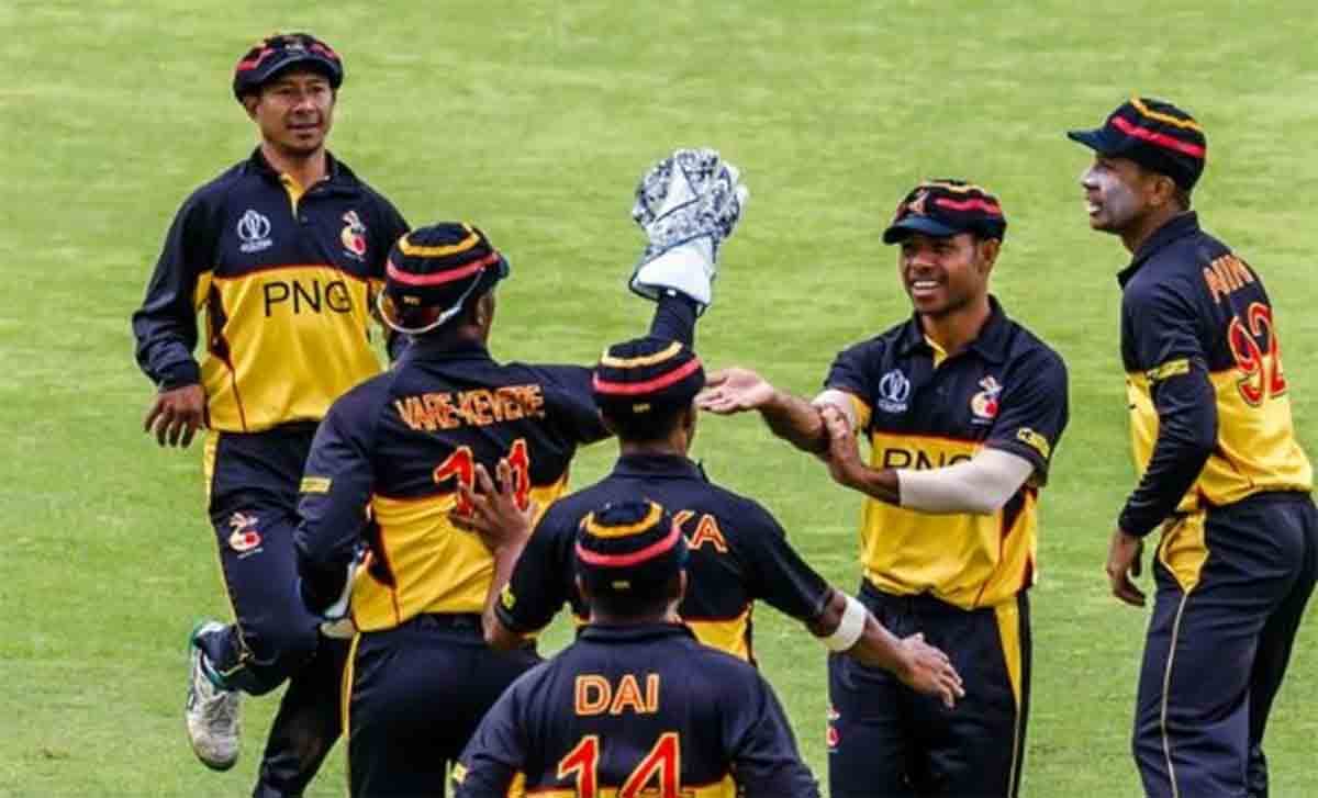 icc world cup qualifier papua new guinea triumph historic 4000th odi beating hongkong
