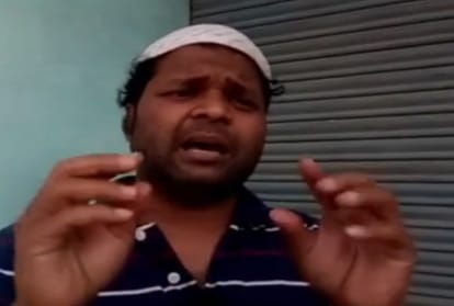 Video being viral of An old woman with name of mother india