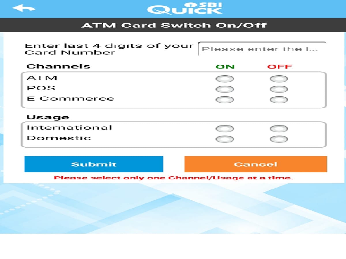 sbi launches new unique app for atm card holders