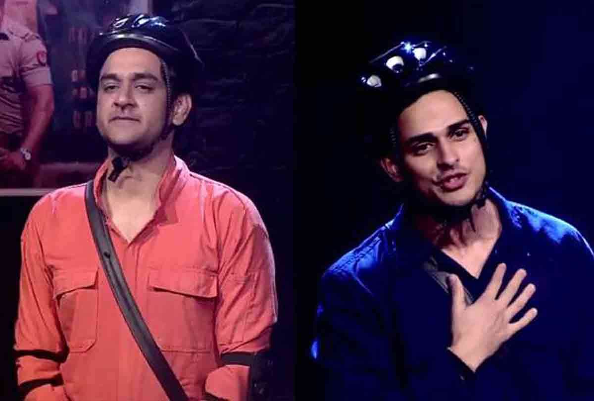 bigg boss 11 contestant priyank sharma and vikas gupta dancing on party table
