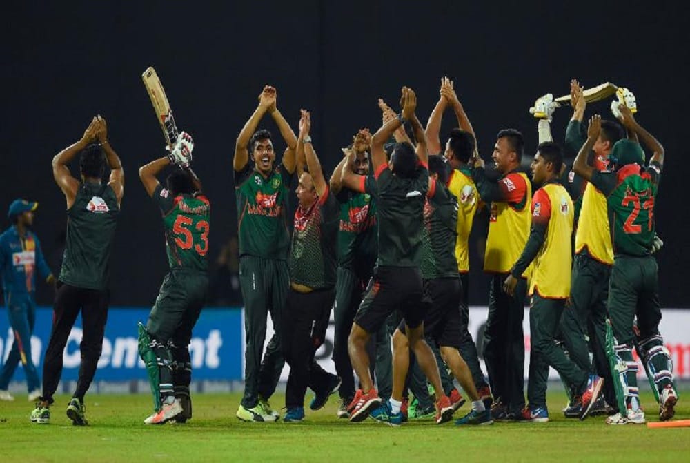 bangladesh won the match against sri lanka t20i last over controversy and victory