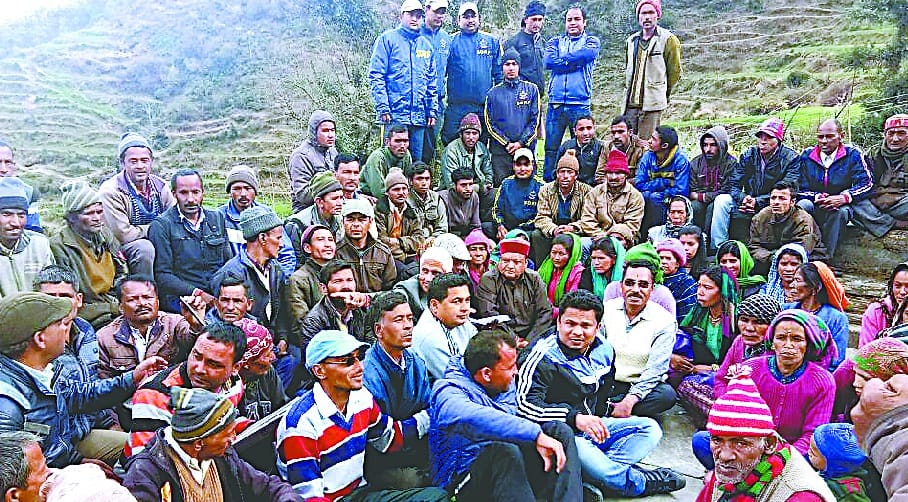 stones still falling in disaster hit kunwari village