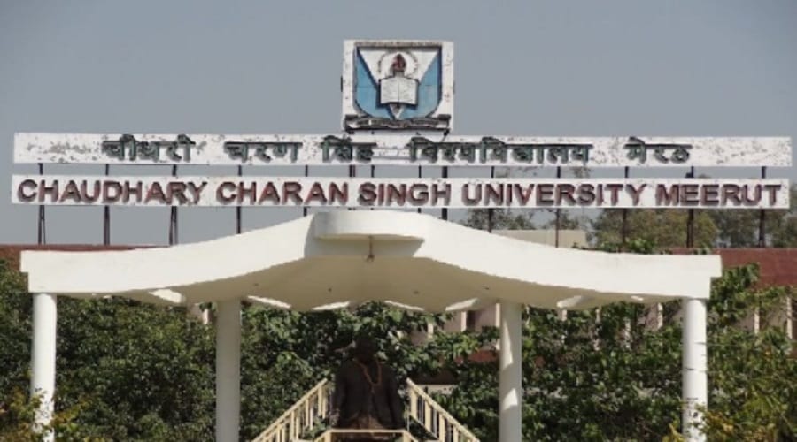 Chaudhary Charan Singh University was working to replace copies with bribe
