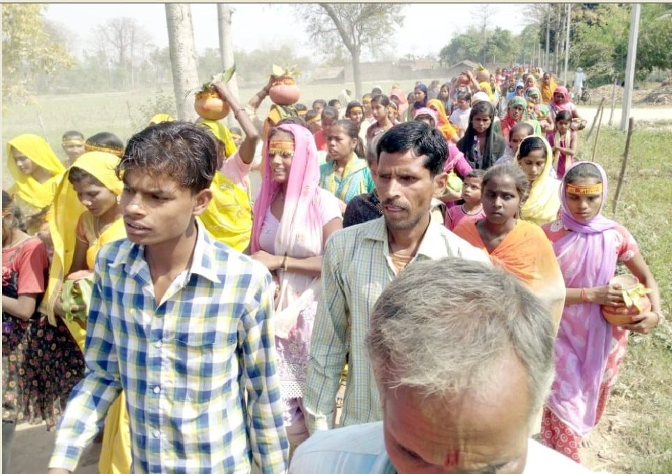 Shatchandi Mahayad begins with Kalash yatra throughout the district