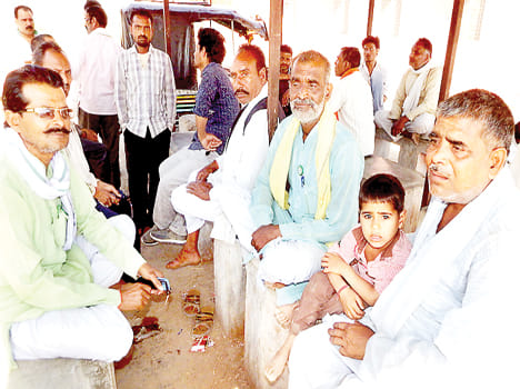 Farmers and villagers commit suicide