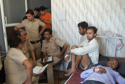 Fire broke out in a factory at Sonipat of Haryana