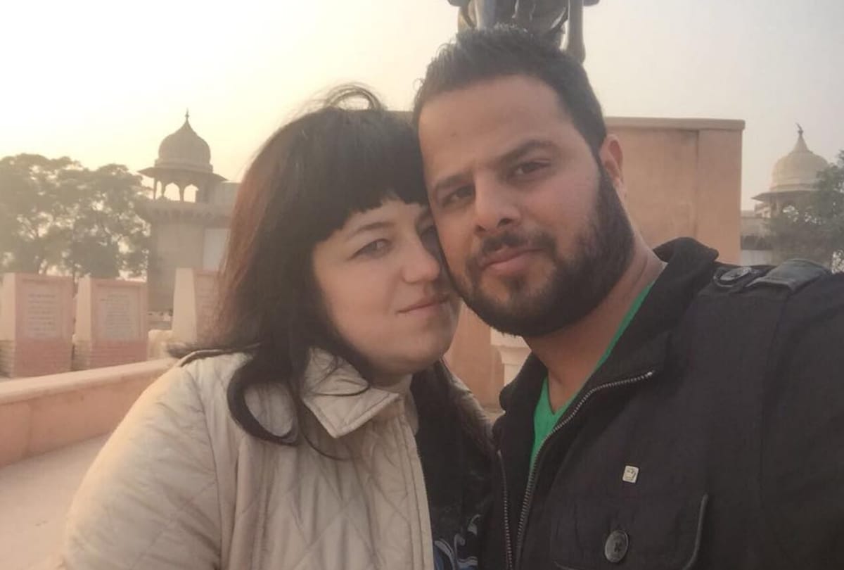 husband claimed visa for his foreigner wife to live in india