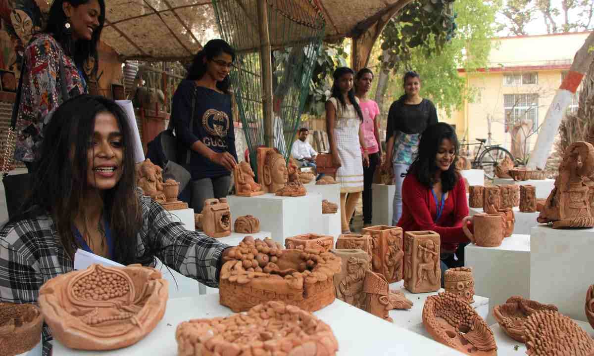 Art fair start in art faculty in BHU