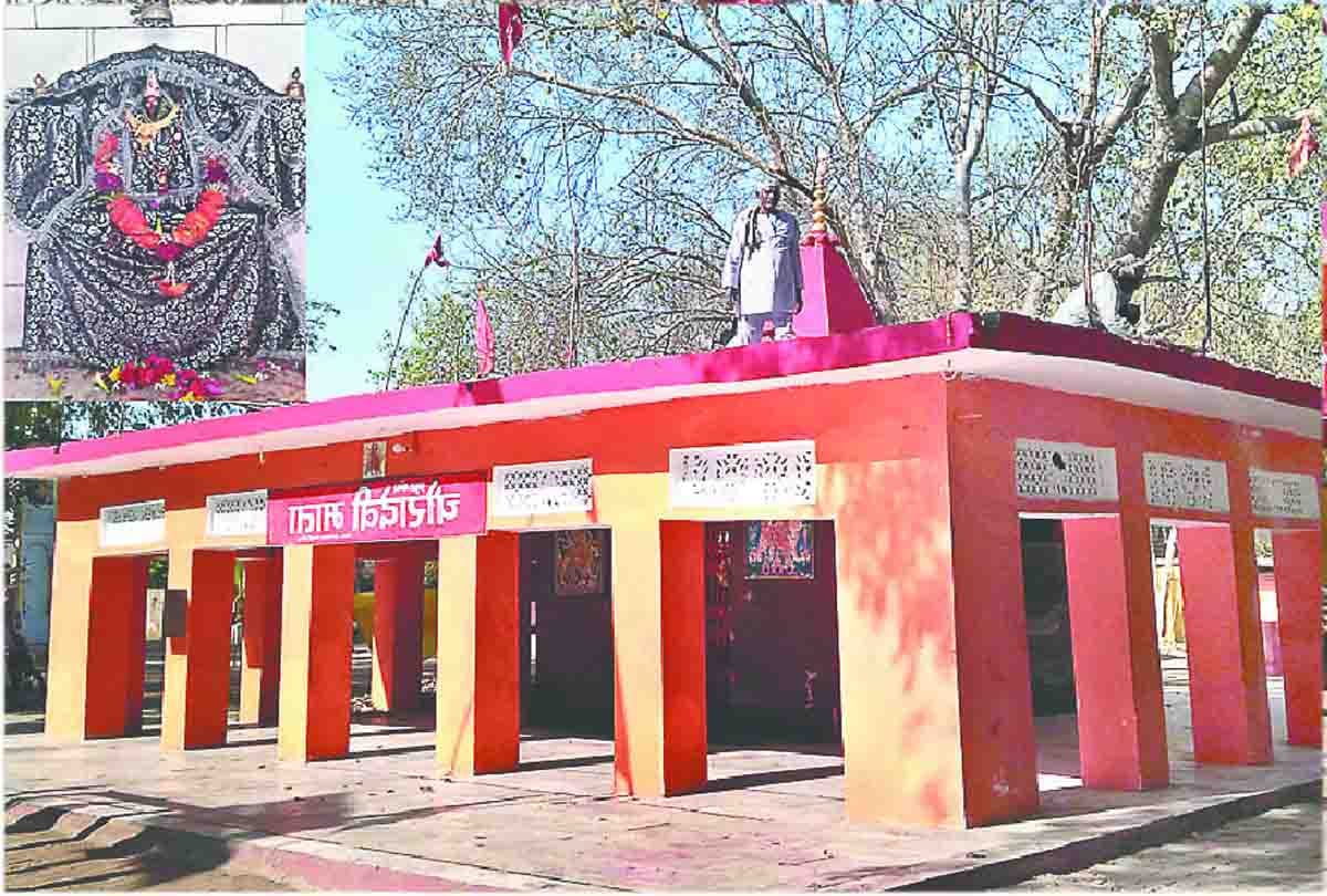 chora devi temple made by british army in up