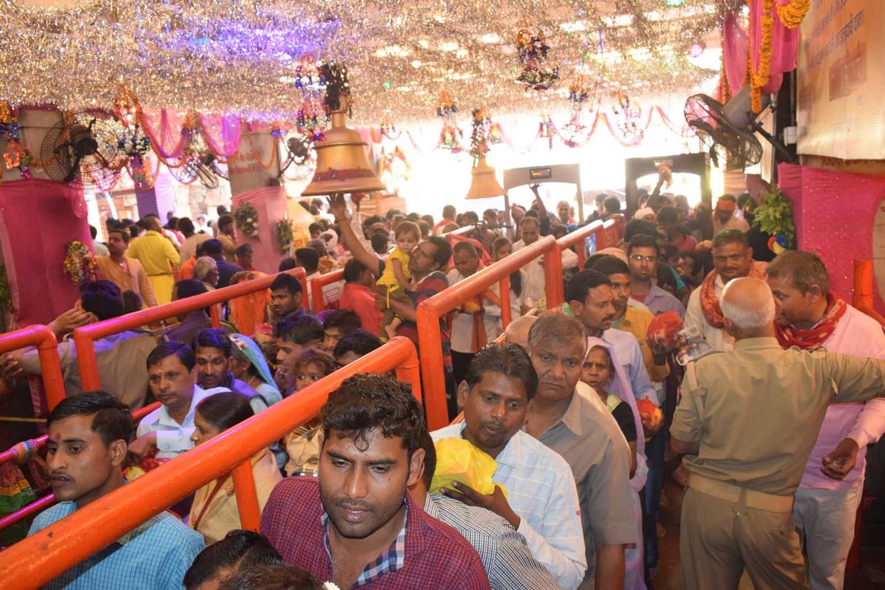 chaitra navratri 2018 about five lakh devotees came vindhyachal