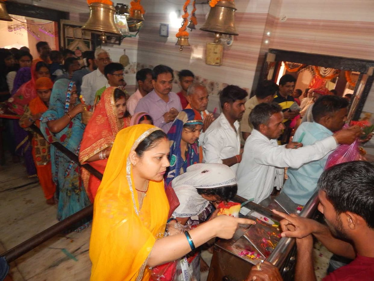 Goddess temple resonates with cheers