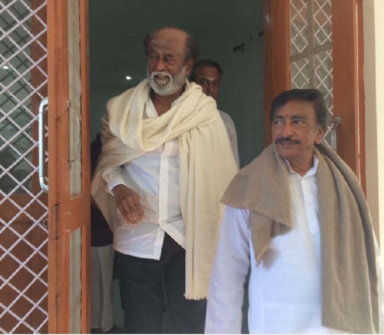 Film star rajinikanth ride on mule in uttarakhand