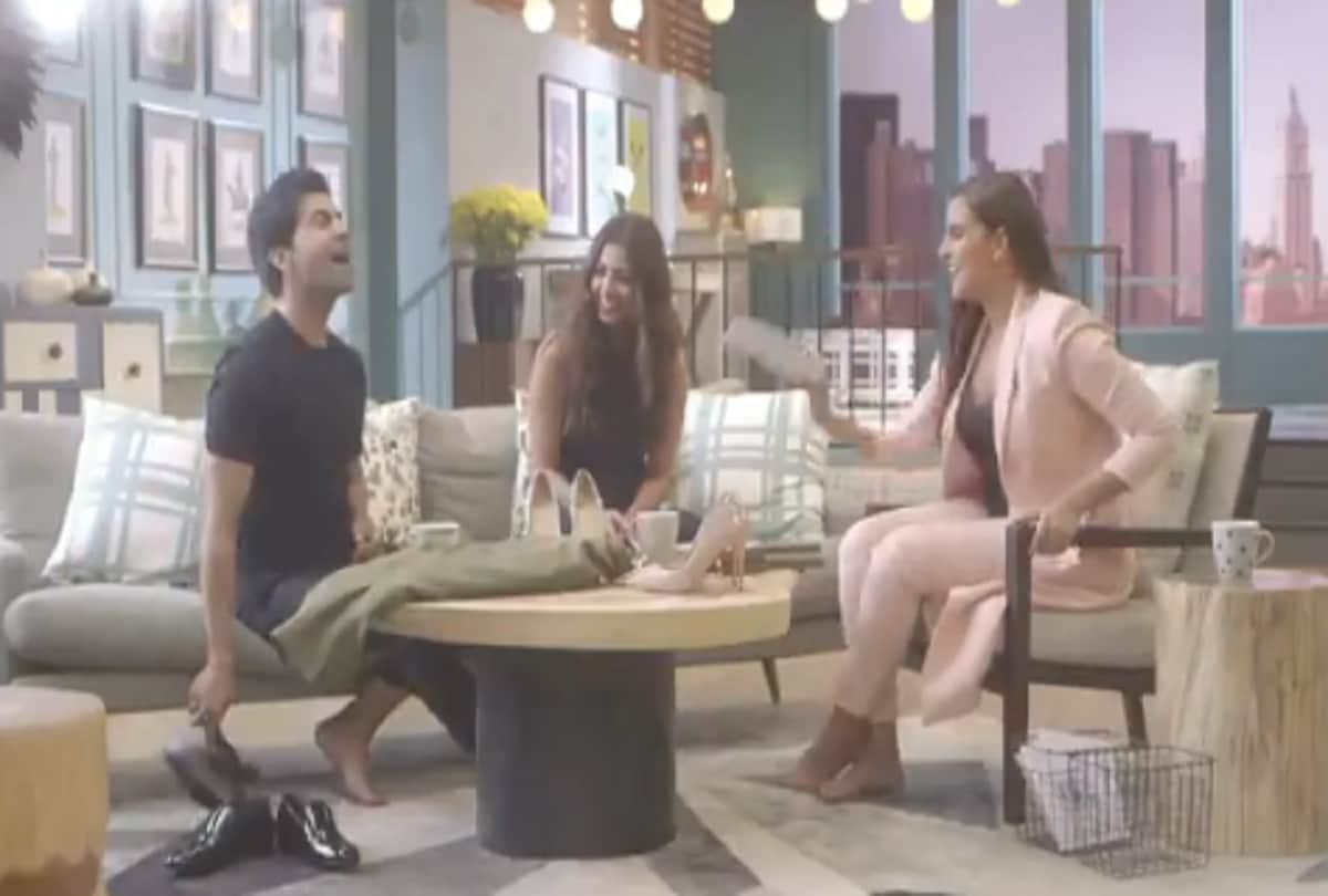 Rajkumar Rao put off his clothes in front of Radhika Apte and Neha Dhupia at Vogue BFF show 