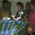 a sweeper done operation in bihar with the help of torchlight