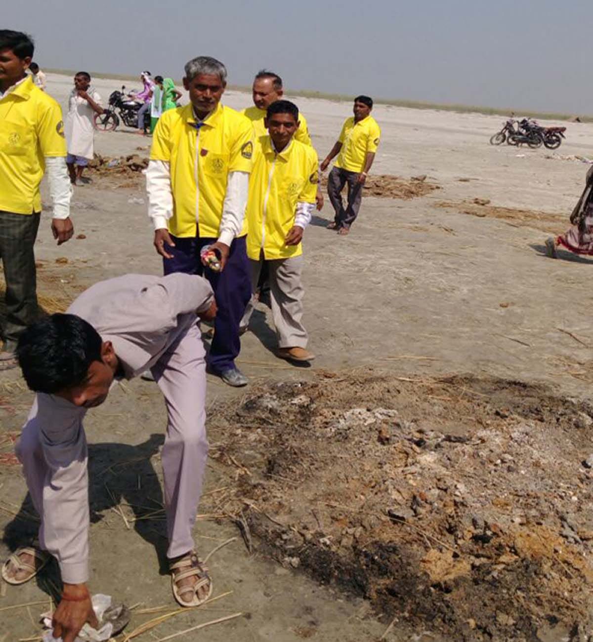 four youths rescued from drowning in the ganga