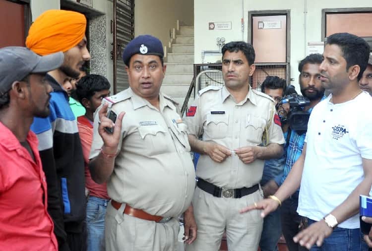 new born baby thrown in plot by mother in ambala