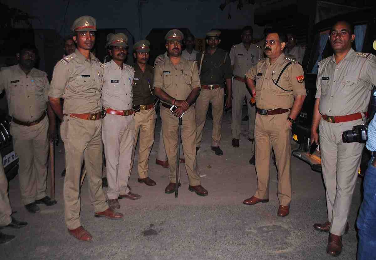 firing took place in chandauli