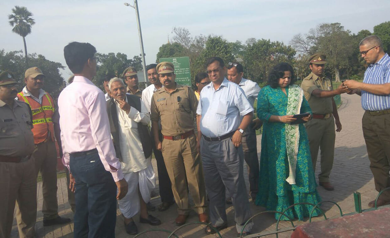 Commissioner did inspection, instructions to stop smuggling