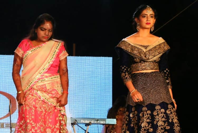 Acid Attack Survivors Ramp Walk in Fashion Show in Chandigarh