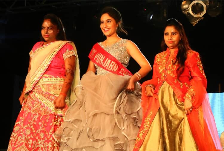 Acid Attack Survivors Ramp Walk in Fashion Show in Chandigarh