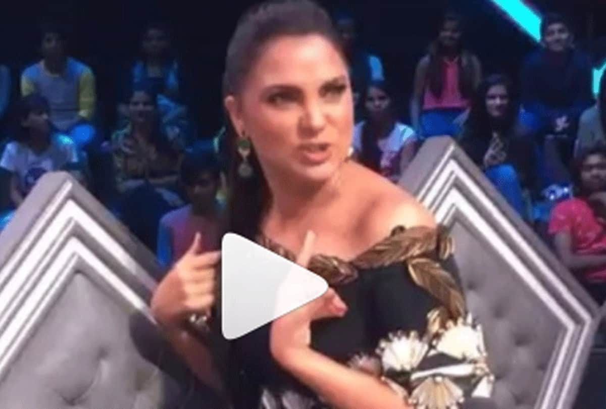 Lara Dutta scared of a mouse on sets of the dance reality show