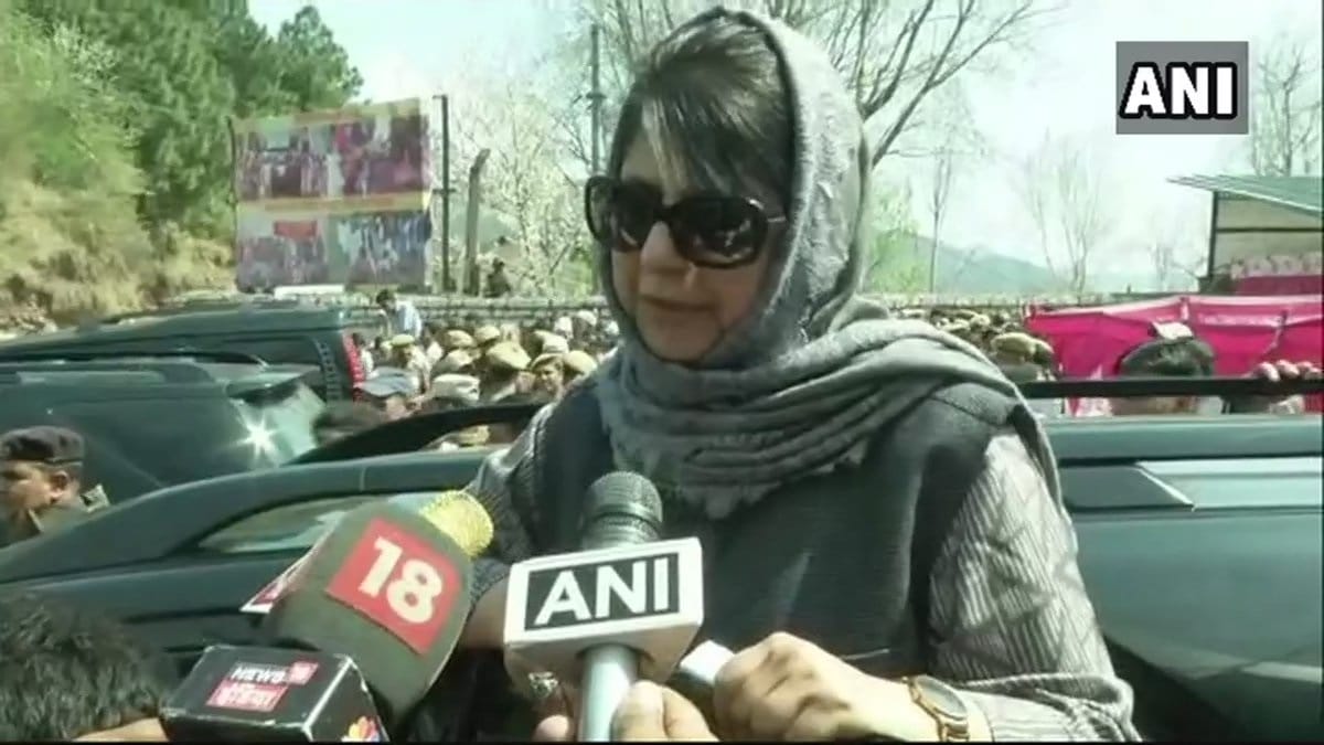 Mehbooba Mufti Said, Kashmir people paying the price of partition between India and Pakistan