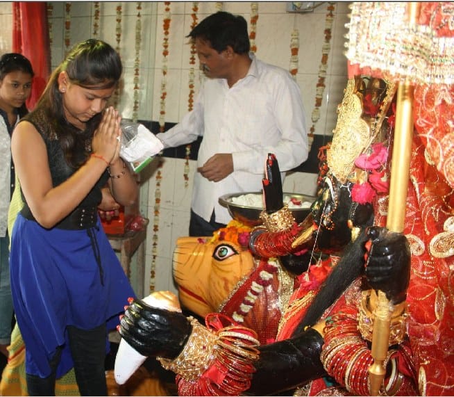 Devotees throng at temples