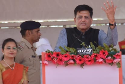railway minister piyush goal in lucknow.