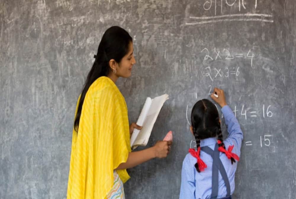 irregularities found in copies during  investigation in teachers recruitment.