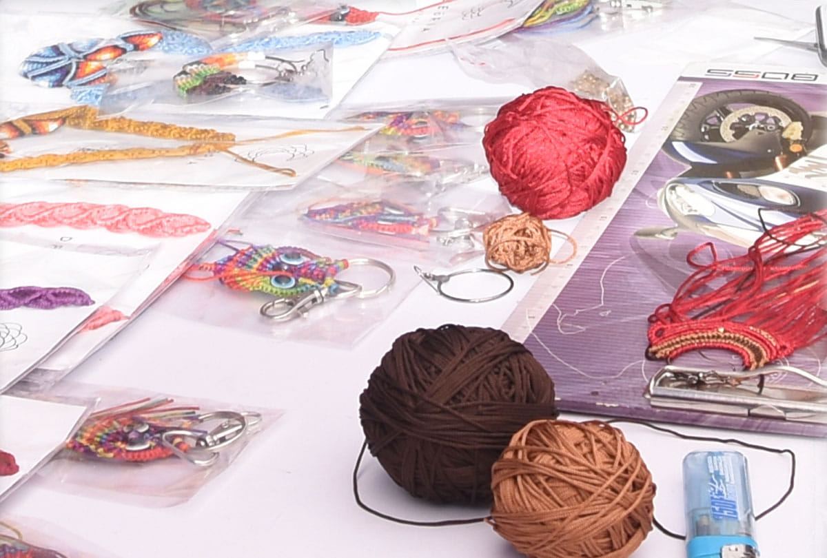 Exhibition of Hand Made Jewelery in iit kanpur