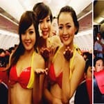 Airhostes looks in Bikini in vietjet airline now coming to india
