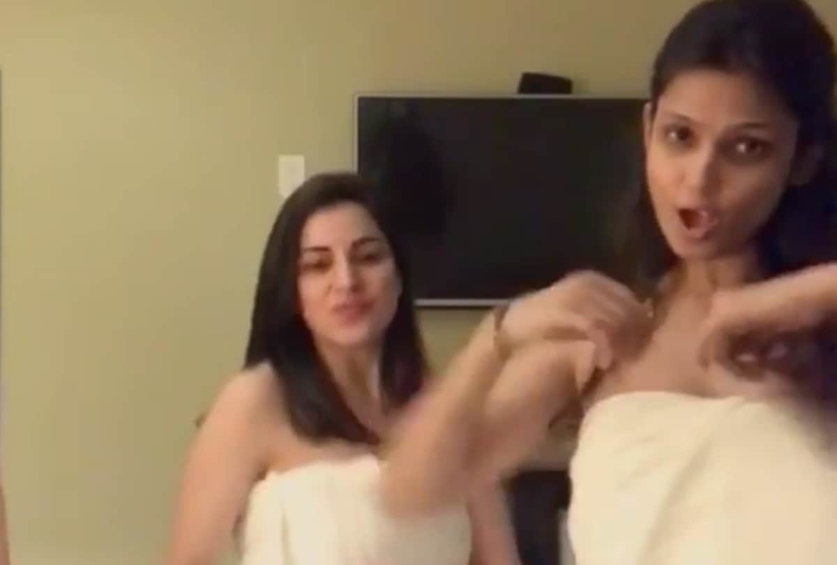 kundali bhagya actress shraddha arya dance in towel