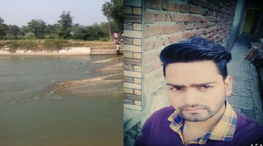 Selfie near the canal, death from young drowning at meerut