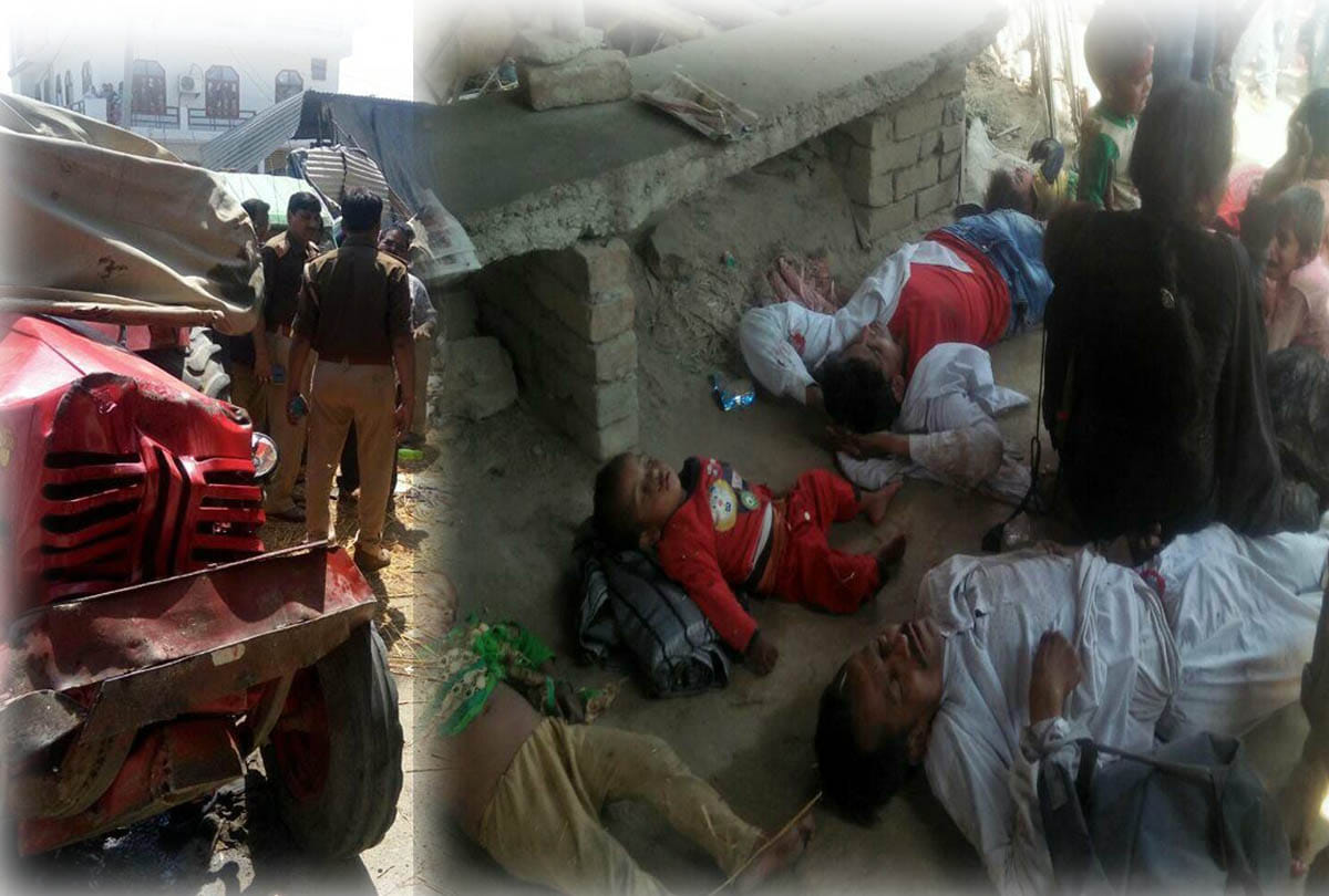 Road accident: 4 dead and 55 critically injured