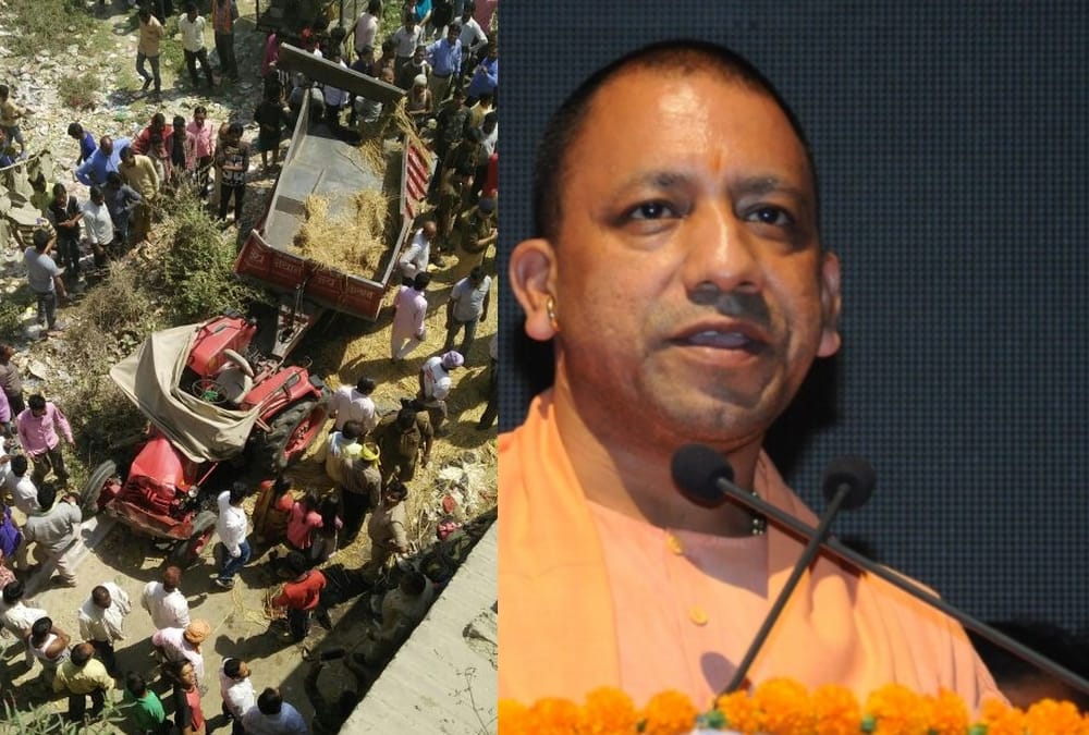 compensation announced in tractor trolley accident case in lucknow.