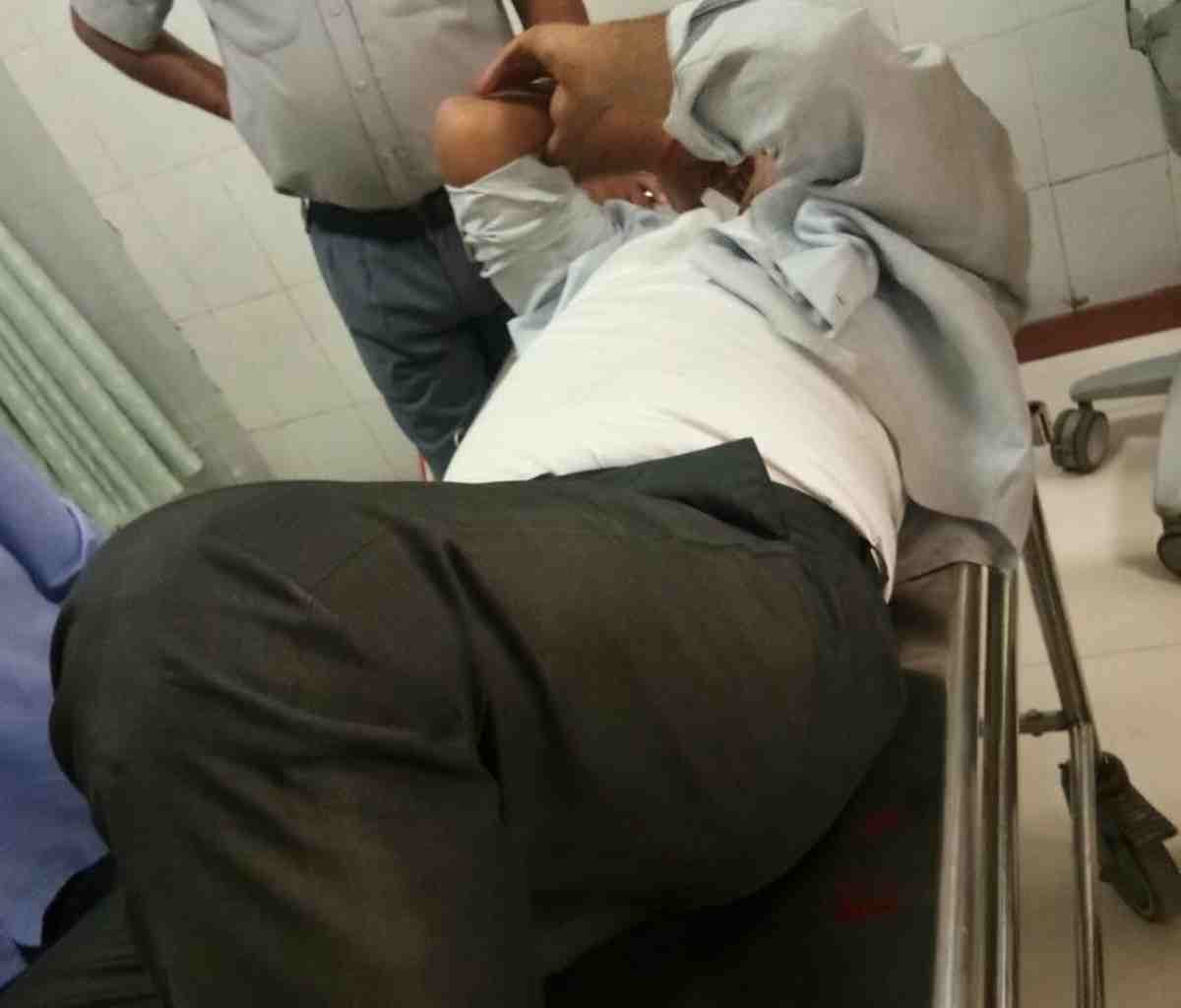 BHU security guard injured with own service revolver 