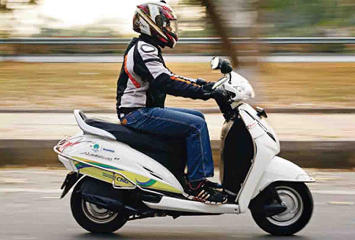 now cng scooty in kanpur