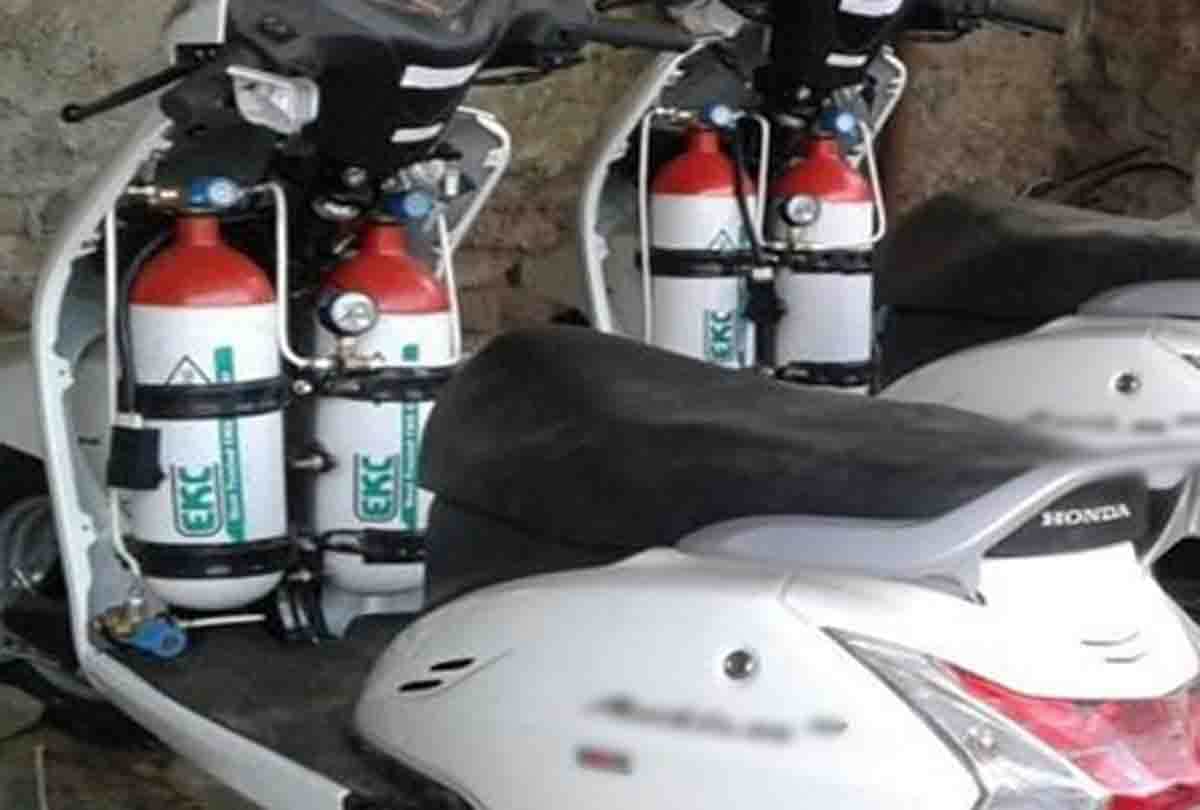 now cng scooty in kanpur