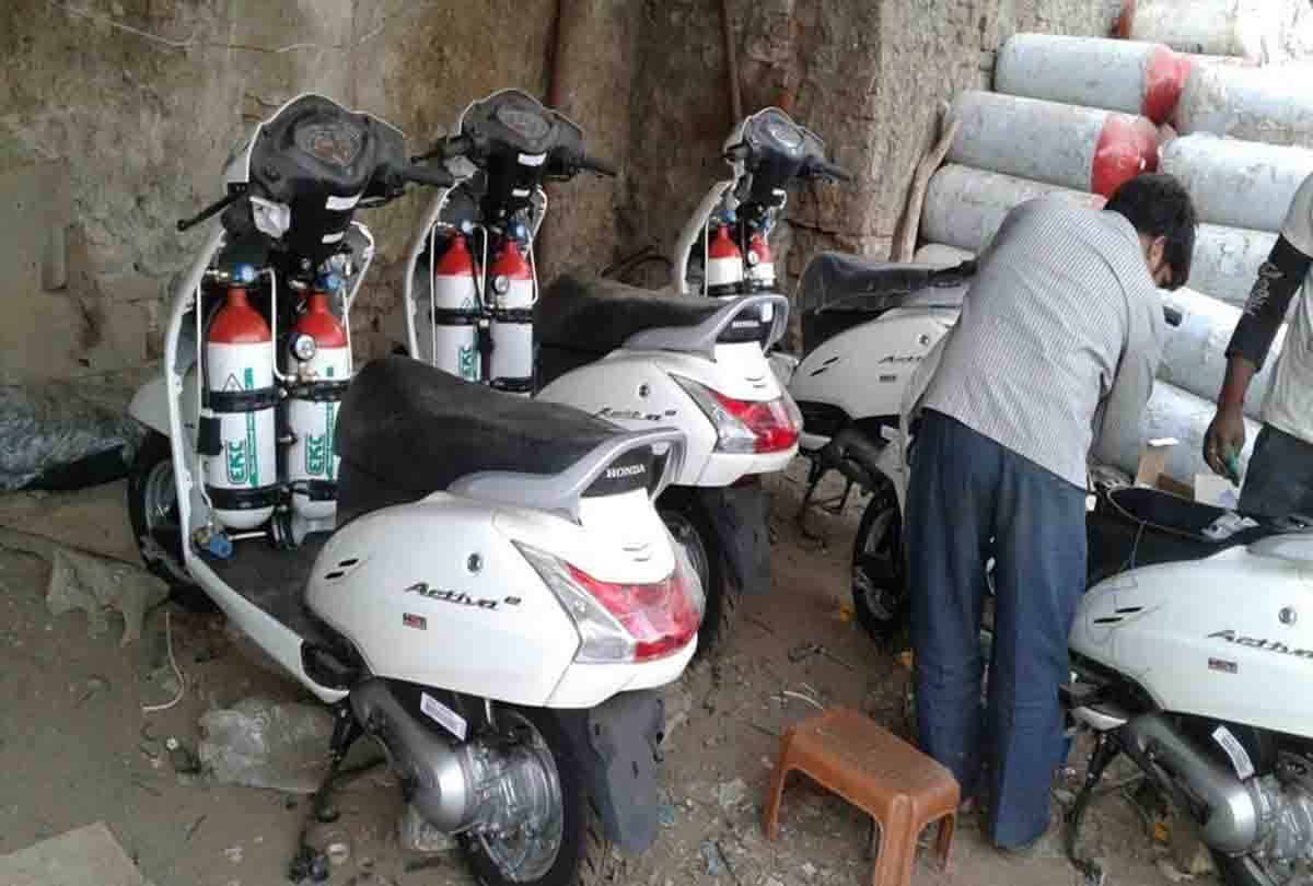 now cng scooty in kanpur