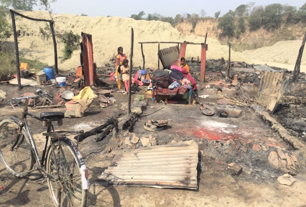 60 slums of migrants reduced to ashes at una