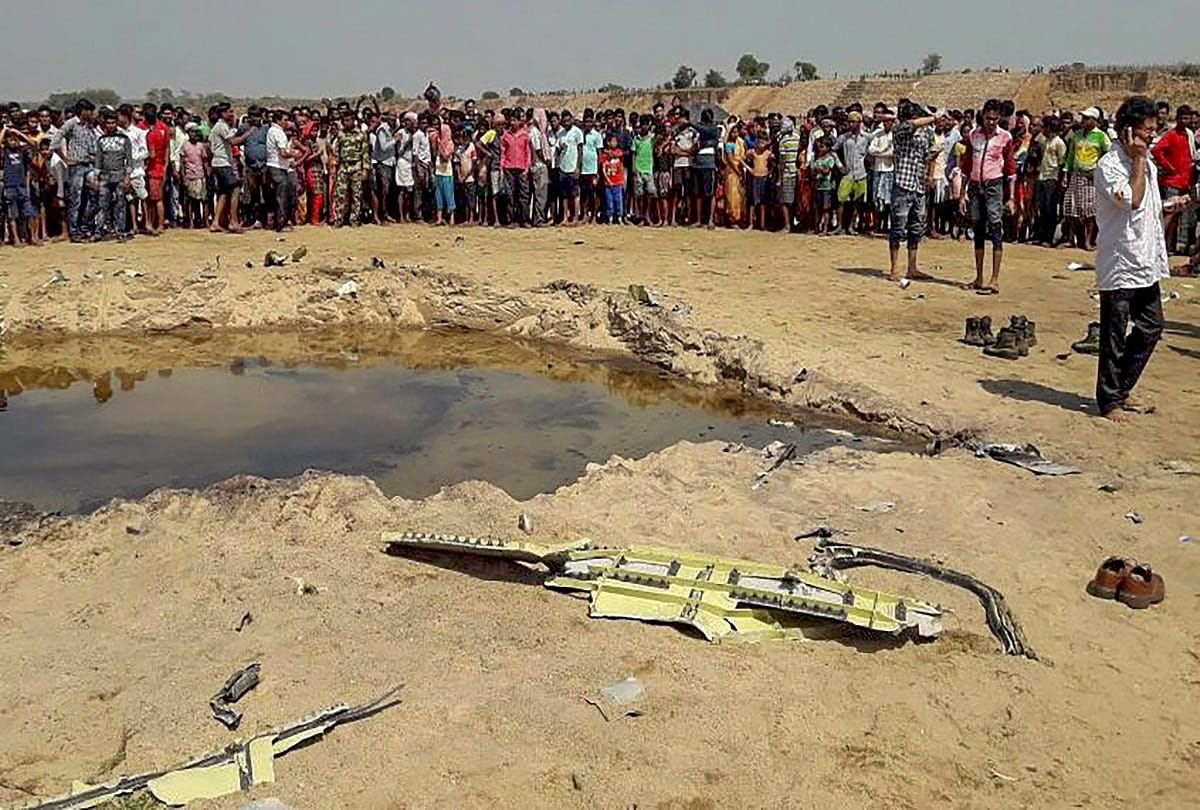 Indian Air Force plane crashed in Subarnarekha River, Jharkhand